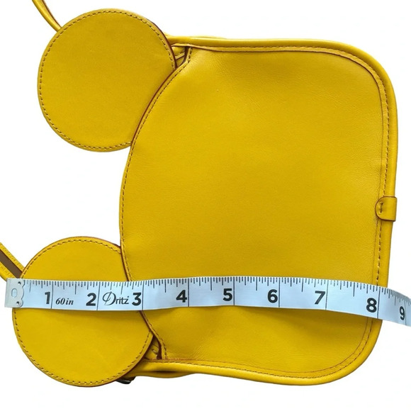 Coach x Disney Patricia Saddle Mickey Mouse Ears Crossbody Bag Authentic - Picture 9 of 10